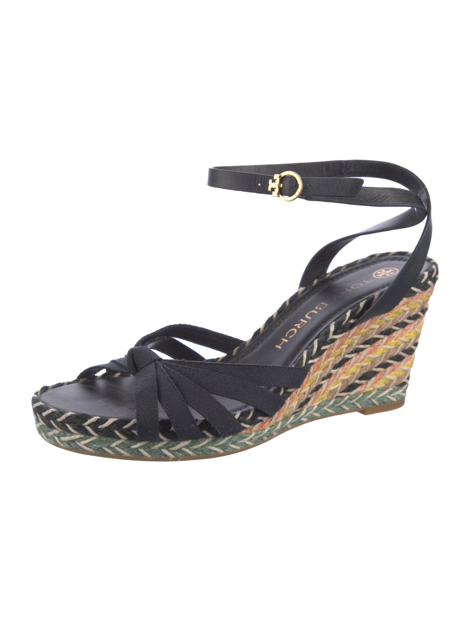 Tory Burch Canvas Patterned Espadrilles